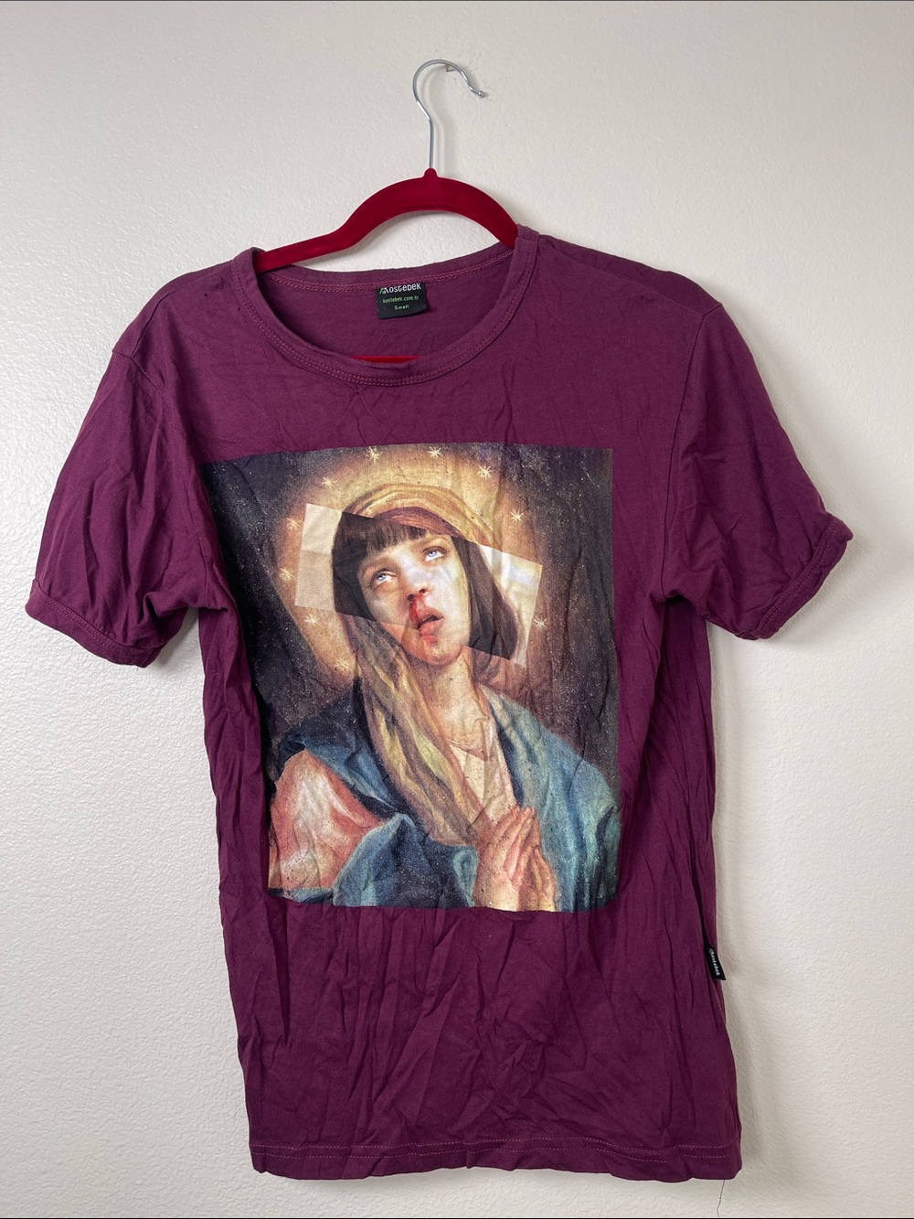 Graphic Tee - Purple Art Print